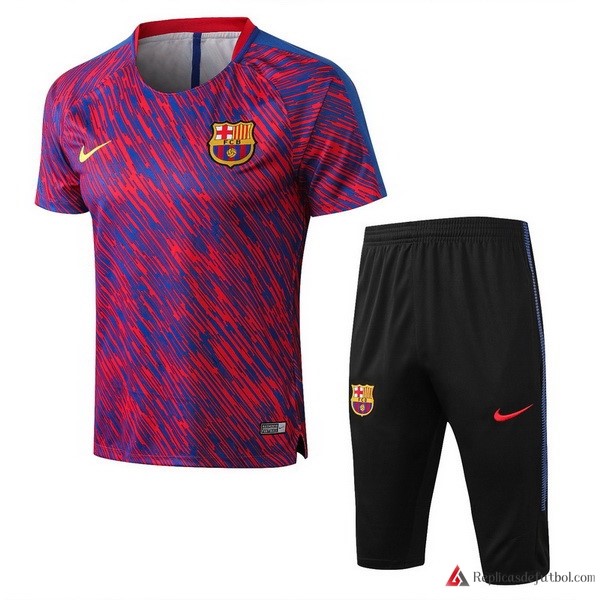 Camiseta Entrenamiento Barcelona Conjunto Completo 2018-2019 Porpora